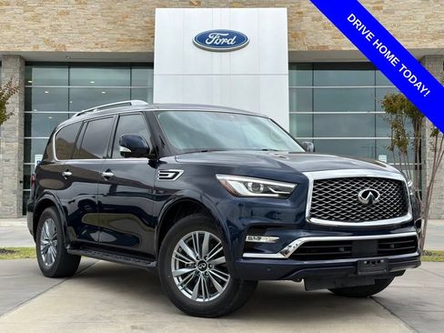 Used 2022 INFINITI QX80 Luxe RWD image 1