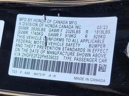 Used 2023 Honda Civic LX image 32