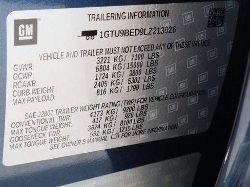 Certified 2020 GMC Sierra 1500 SLE w/ SLE Value Package AWD/4WD image 31