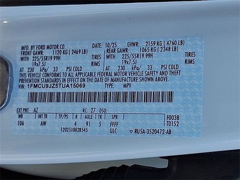 New 2026 Ford Escape Platinum w/ Premium Technology Package image 18