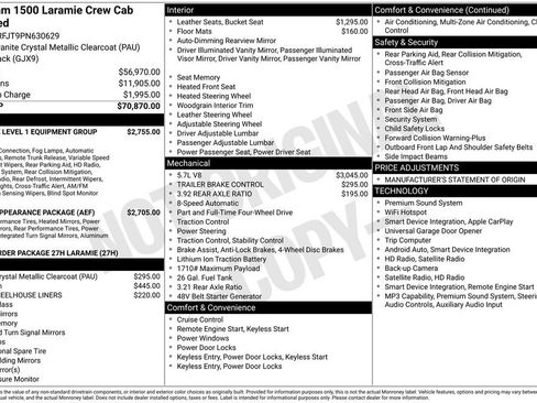 Used 2023 RAM 1500 Laramie AWD/4WD image 36