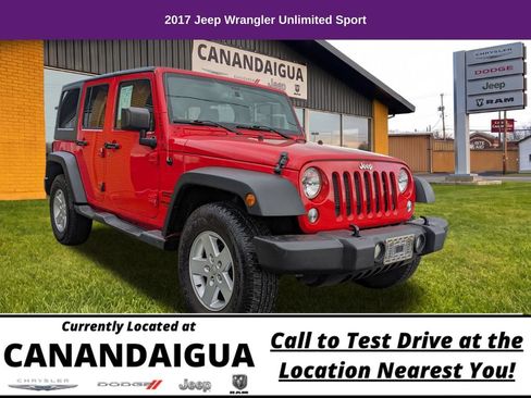 Used 2017 Jeep Wrangler Unlimited Sport w/ Quick Order Package 24S AWD/4WD image 1
