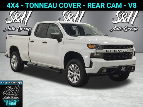 Used 2019 Chevrolet Silverado 1500 Custom w/ Trailering Package AWD/4WD image 1