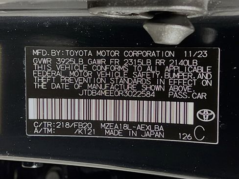Certified 2024 Toyota Corolla LE FWD image 25