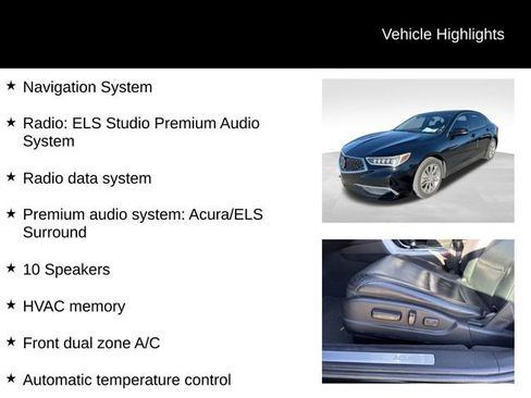 Used 2020 Acura TLX w/ Technology Package image 7