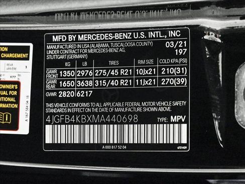 Certified 2021 Mercedes-Benz GLE 350 4MATIC image 27