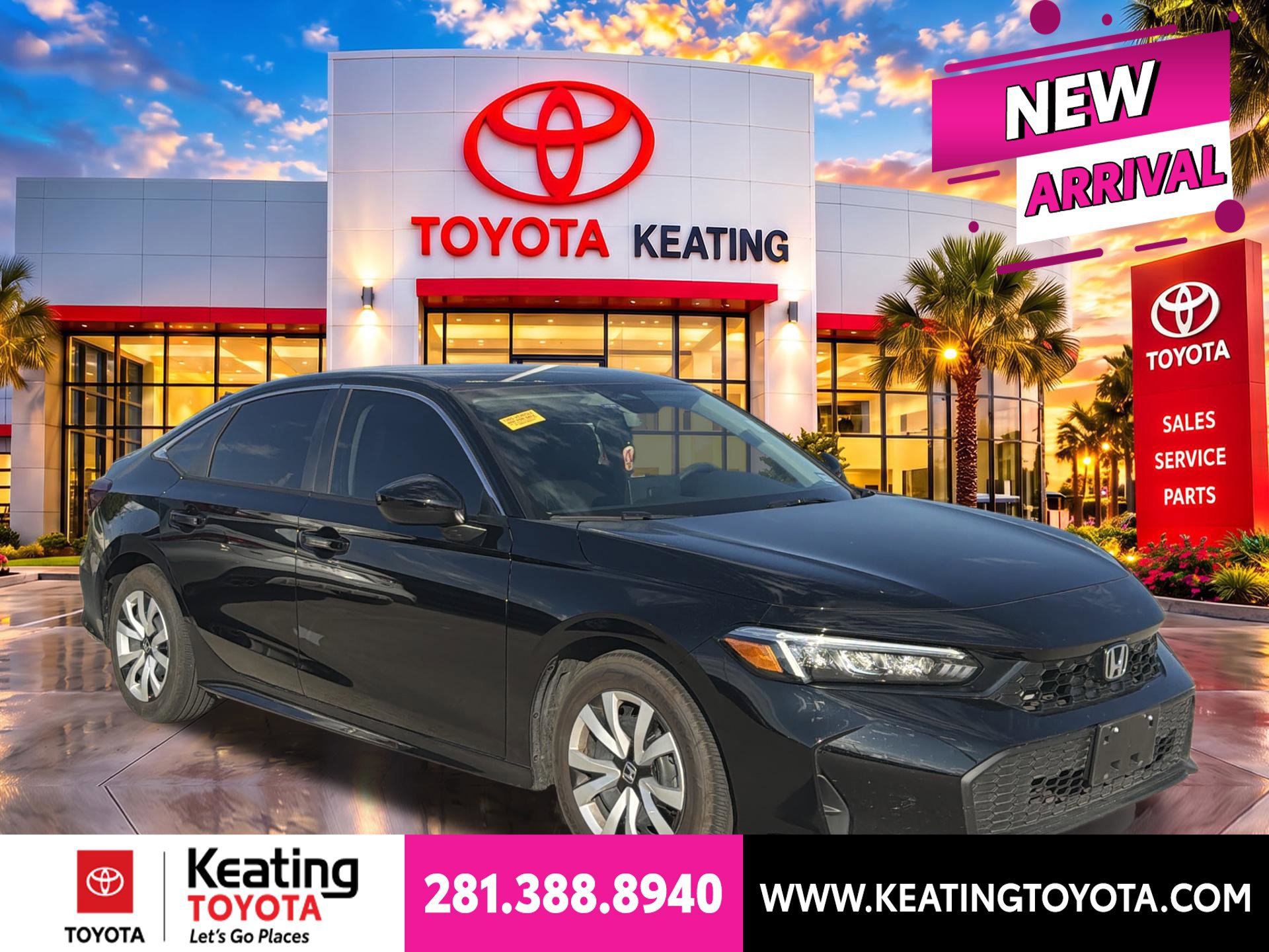 Used 2026 Honda Civic LX image 1