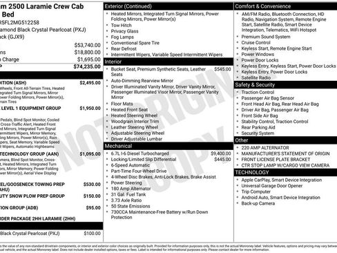 Used 2021 RAM 2500 Laramie w/ Night Edition image 2