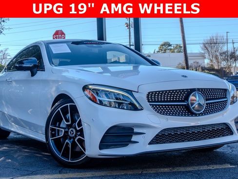 Used 2022 Mercedes-Benz C 300 Coupe w/ AMG Line image 3