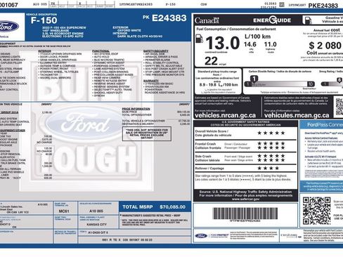 Used 2023 Ford F150 XLT w/ Equipment Group 301A Mid AWD/4WD image 42