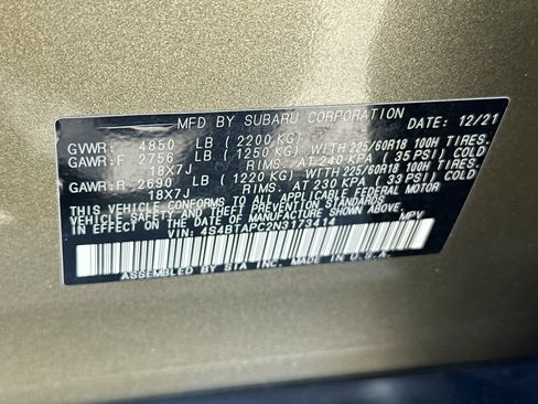 Used 2022 Subaru Outback Touring AWD/4WD image 29