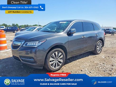 Used 2016 Acura MDX FWD w/ Technology Package image 1