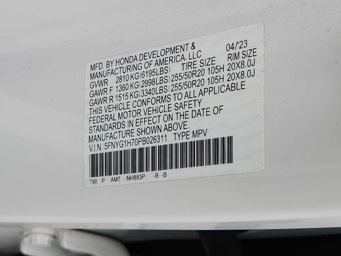 Certified 2023 Honda Pilot Touring image 27