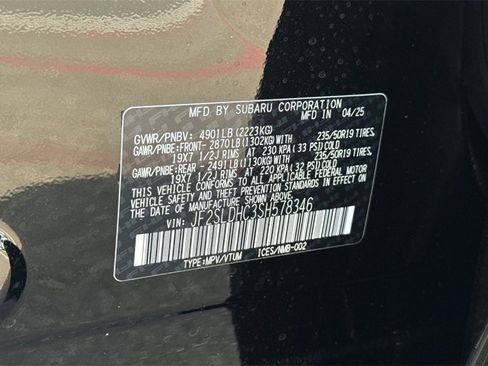 New 2025 Subaru Forester Sport w/ Popular Package #1 image 36