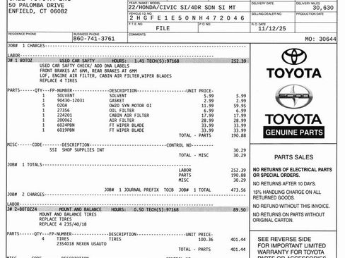 Used 2022 Honda Civic Si image 11