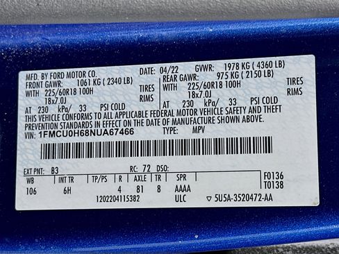 Used 2022 Ford Escape SEL FWD image 12