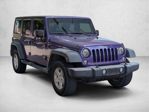 Used 2017 Jeep Wrangler Unlimited Sport w/ Quick Order Package 24S AWD/4WD image 3