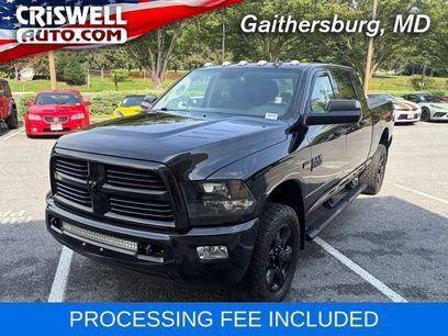 Used 2017 RAM 2500 Big Horn w/ Black Appearance Group