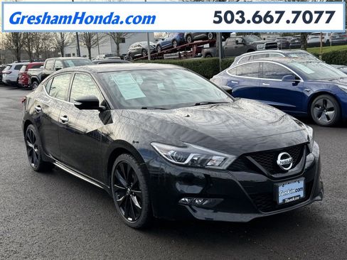 Used 2018 Nissan Maxima SR w/ Midnight Edition image 1