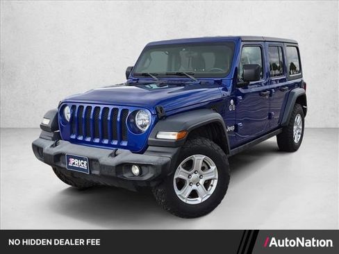Used 2018 Jeep Wrangler Unlimited Sport S AWD/4WD image 1