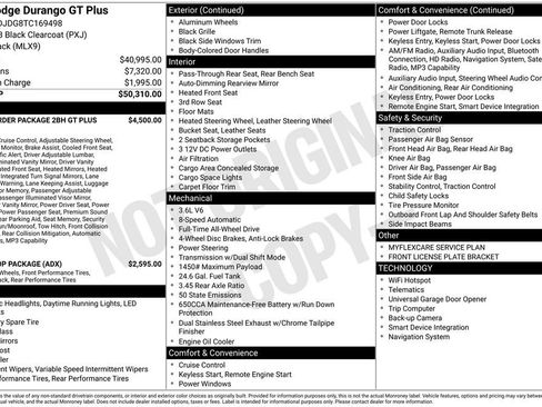 New 2026 Dodge Durango GT image 2