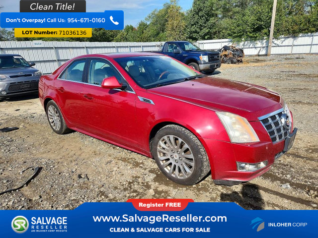 Used 2012 Cadillac CTS Performance w/ Performance Luxury Package RWD image 5