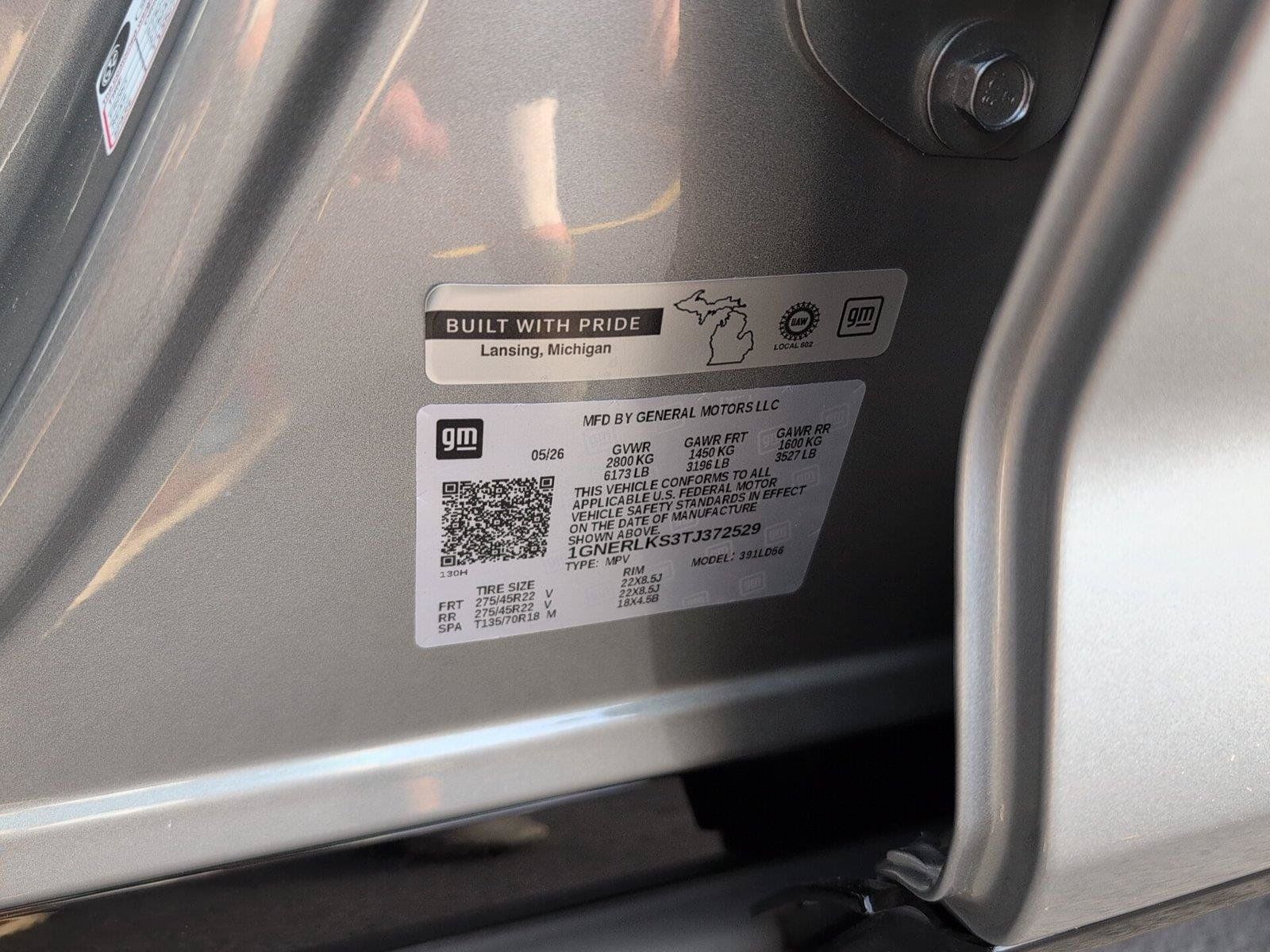 New 2026 Chevrolet Traverse RS w/ LPO, Floor Liner Package FWD image 10