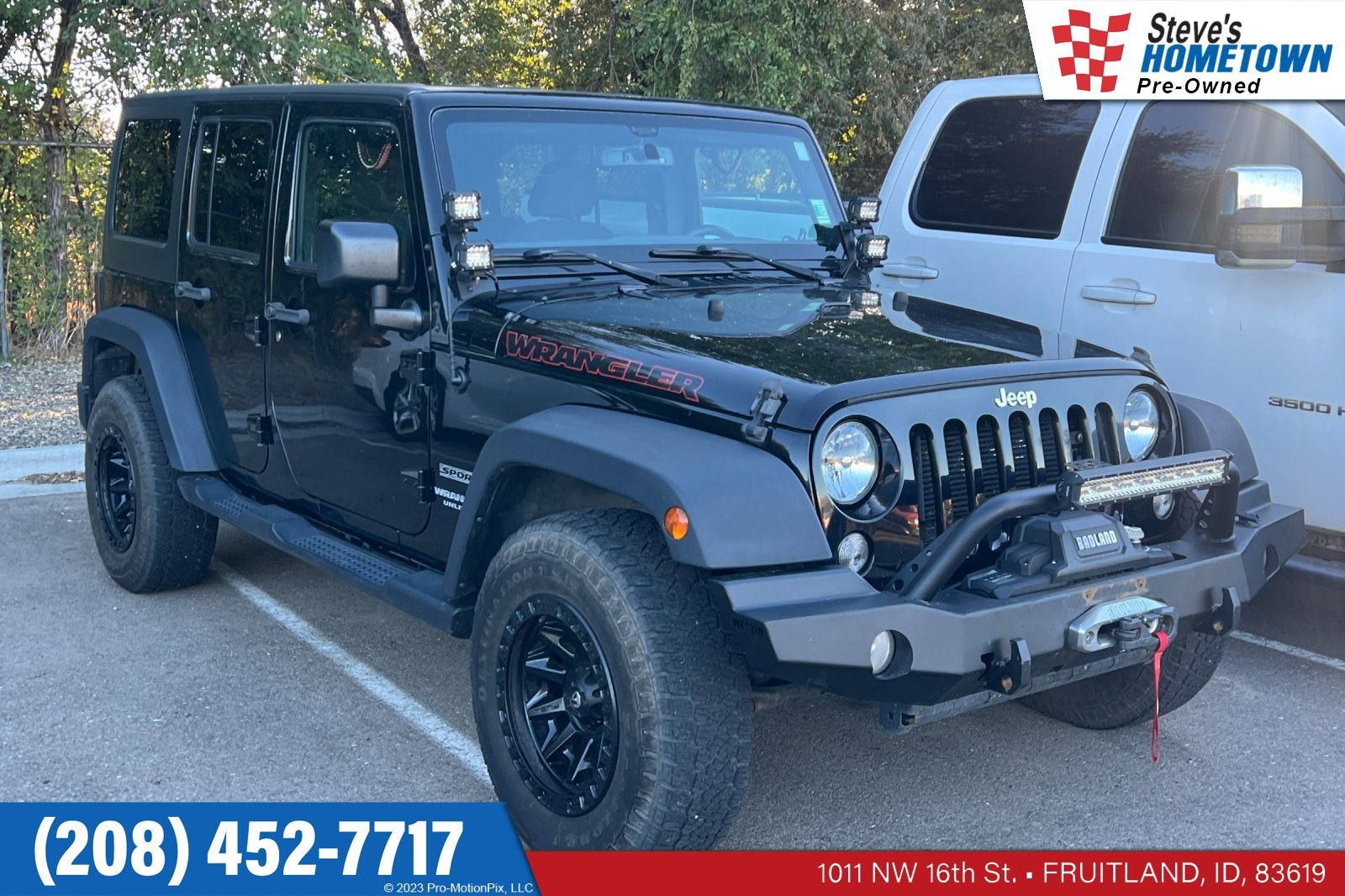 Used 2017 Jeep Wrangler Unlimited Sport w/ Quick Order Package 24S AWD/4WD image 1