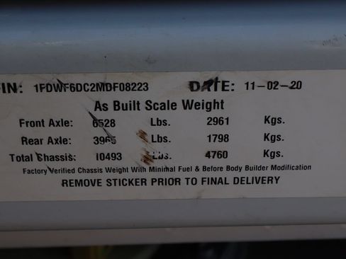 Used 2021 Ford F650 2WD Regular Cab Super Duty image 43