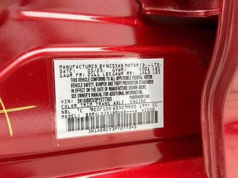 Used 2023 Nissan Sentra SV w/ SV Premium Package FWD image 24