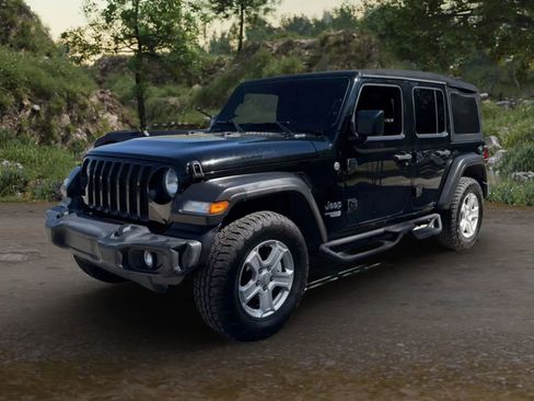Used 2021 Jeep Wrangler Unlimited Sport image 3