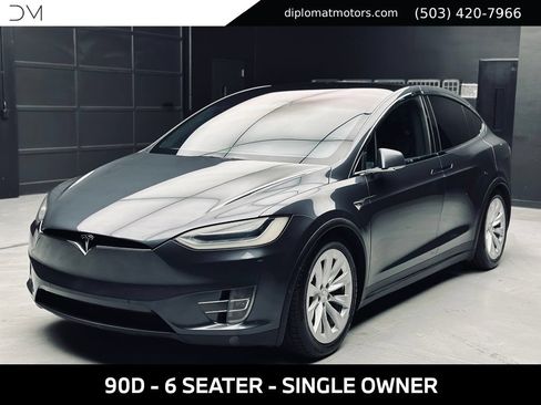 Used 2016 Tesla Model X 90D AWD/4WD image 1