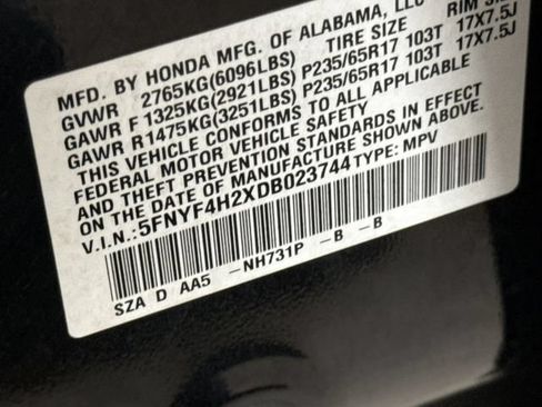 Used 2013 Honda Pilot LX image 28
