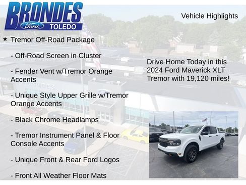 Used 2024 Ford Maverick Tremor w/ Tremor Off-Road Package AWD/4WD image 12