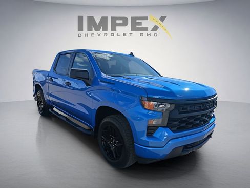 Used 2026 Chevrolet Silverado 1500 Custom w/ Turbomax Blackout Package AWD/4WD image 7
