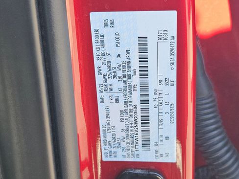 Used 2022 Ford F150 Lightning Lariat w/ Equipment Group 511A High image 28