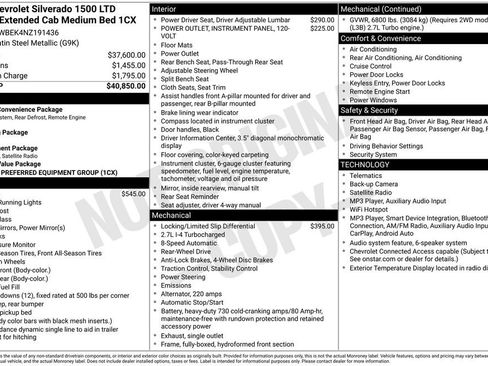 Used 2022 Chevrolet Silverado 1500 Custom RWD image 12