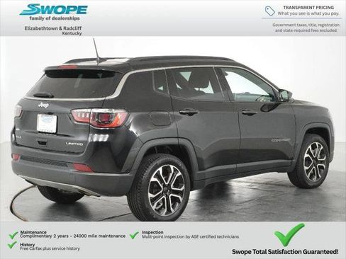 Certified 2023 Jeep Compass Limited AWD/4WD image 3