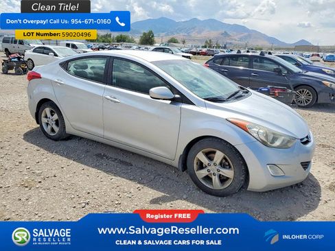 Used 2013 Hyundai Elantra GLS w/ Preferred Pkg FWD image 5