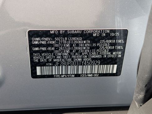 Used 2026 Subaru Outback Limited AWD/4WD image 34