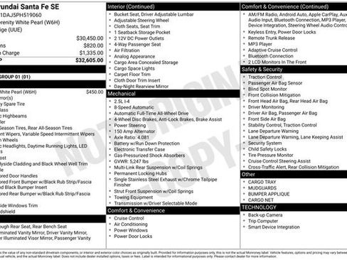 Used 2023 Hyundai Santa Fe SE image 4