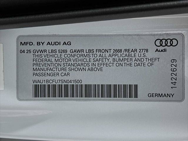 Certified 2025 Audi A5 Premium w/ Convenience Package AWD/4WD image 30