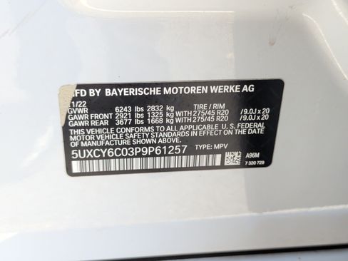 Certified 2023 BMW X6 xDrive40i w/ Executive Package AWD/4WD image 43