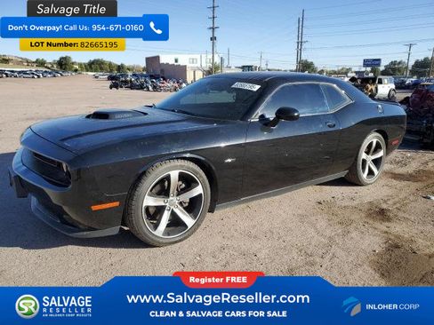 Used 2016 Dodge Challenger R/T Plus RWD image 1