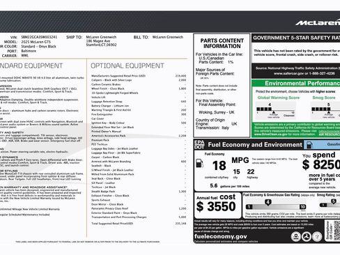 Used 2025 McLaren GTS RWD image 44