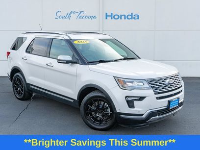 Used 2018 Ford Explorer Platinum