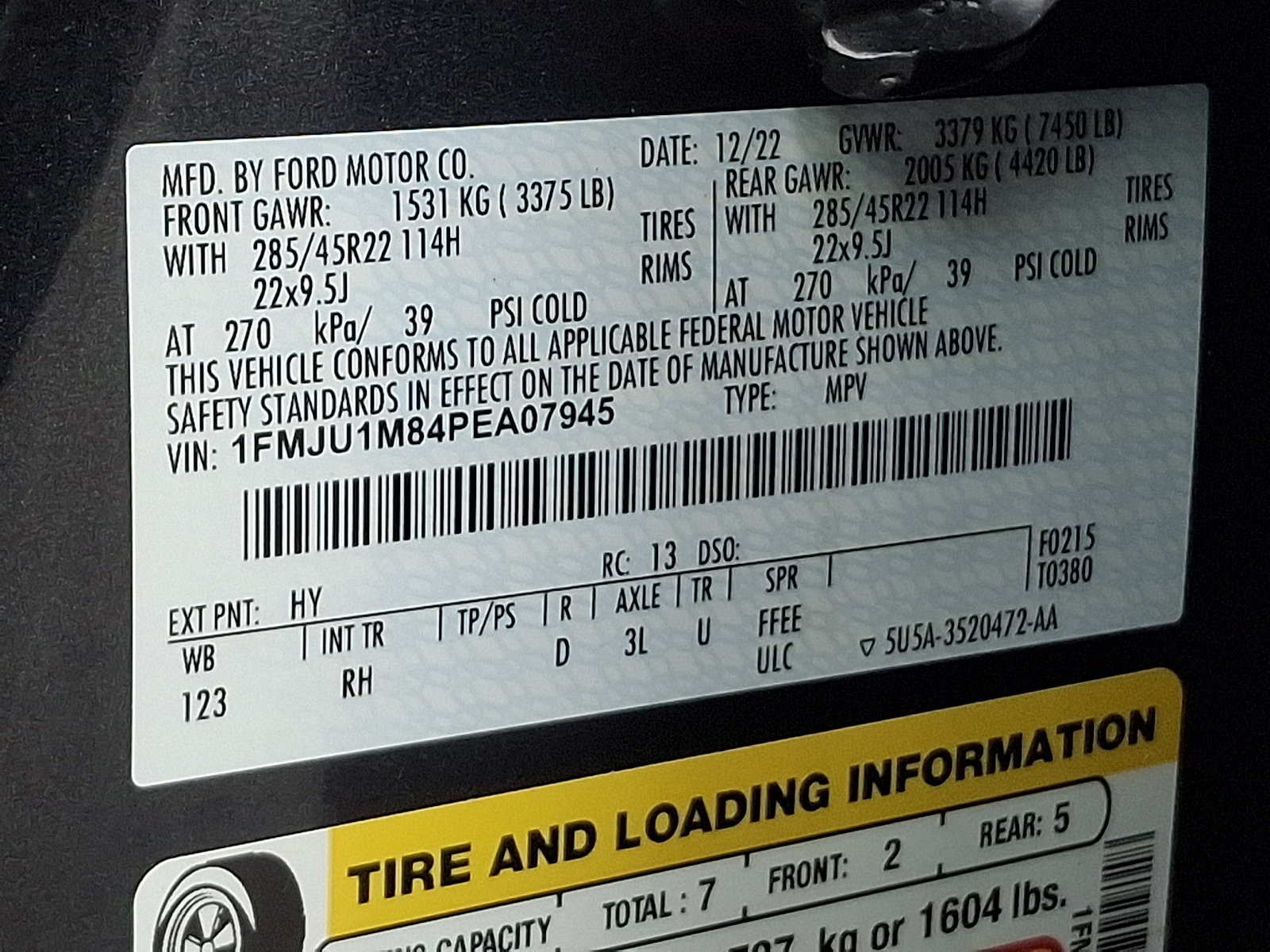 Certified 2023 Ford Expedition Platinum AWD/4WD image 28