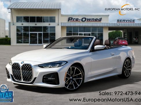 Used 2021 BMW 430i Convertible w/ M Sport Package RWD image 1