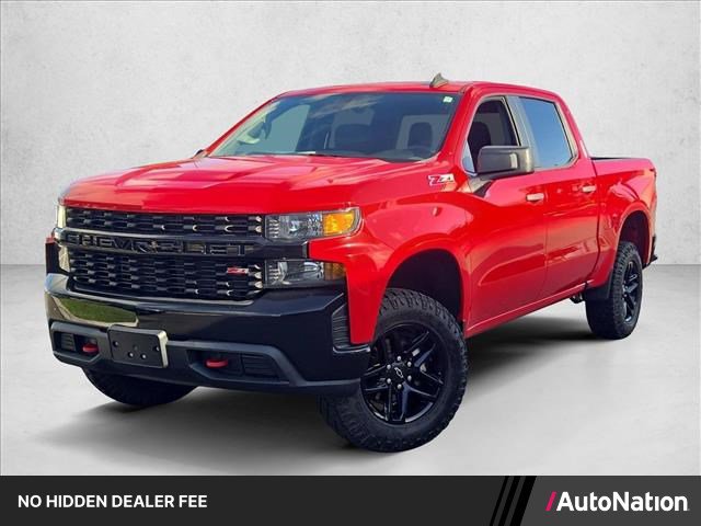 Used 2021 Chevrolet Silverado 1500 Custom Trail Boss w/ LPO, Dark Essentials Package AWD/4WD image 1