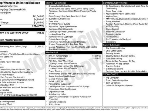 Used 2019 Jeep Wrangler Unlimited Rubicon image 22